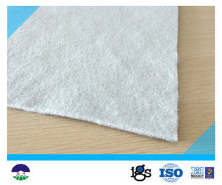 Polyester 431g/m²  Staple Fiber Geotextile Drainage Fabric White
